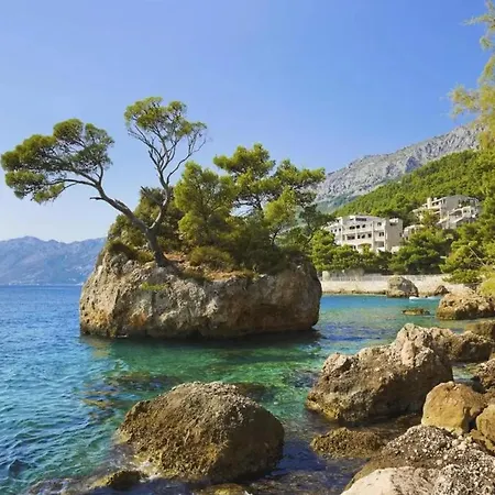 Sunceva Postelja - Luxury With Balcony And Side Sea View بريلا