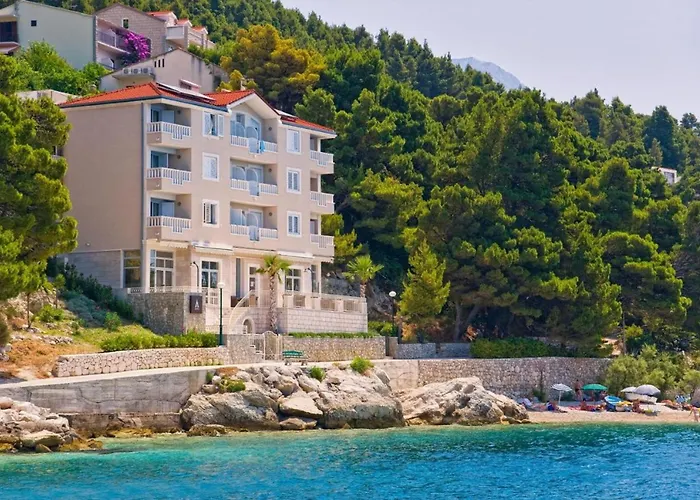 Sunceva Postelja - Luxury With Balcony And Side Sea View Brela