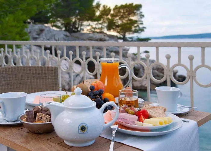 Sunceva Postelja - Luxury With Balcony And Side Sea View Brela