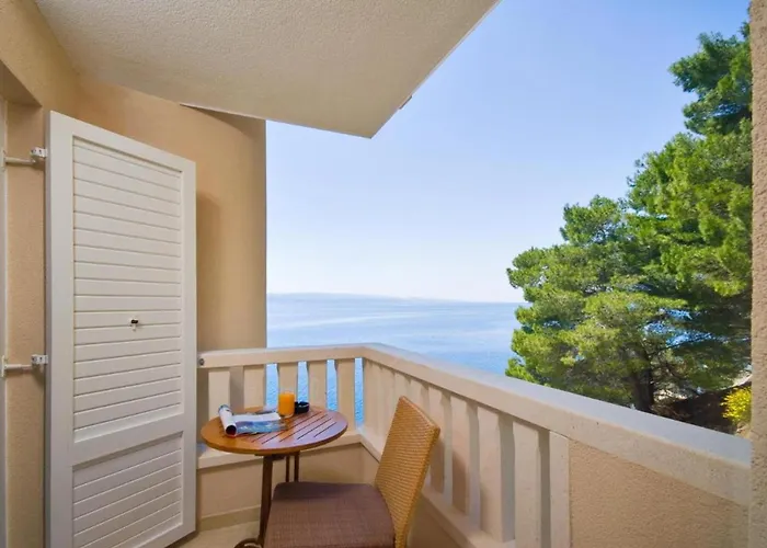 Sunceva Postelja - Luxury With Balcony And Side Sea View * Brela